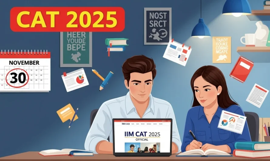 IIM CAT 2025 की अधिसूचना जारी: परीक्षा 30 नवंबर को, पंजीकरण 1 अगस्त से शुरू