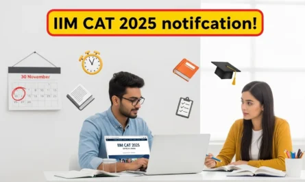 IIM CAT 2025 Notification