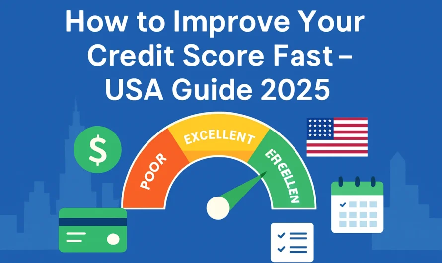 How to Improve Your Credit Score in the USA Fast (2025 Guide)