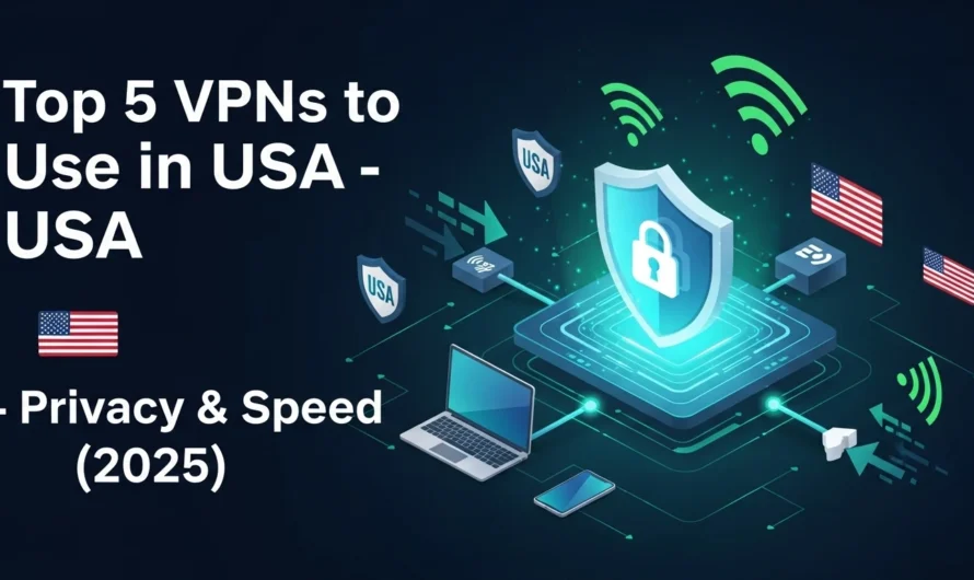 Top 5 VPNs to Use in the USA for Privacy & Speed (2025)