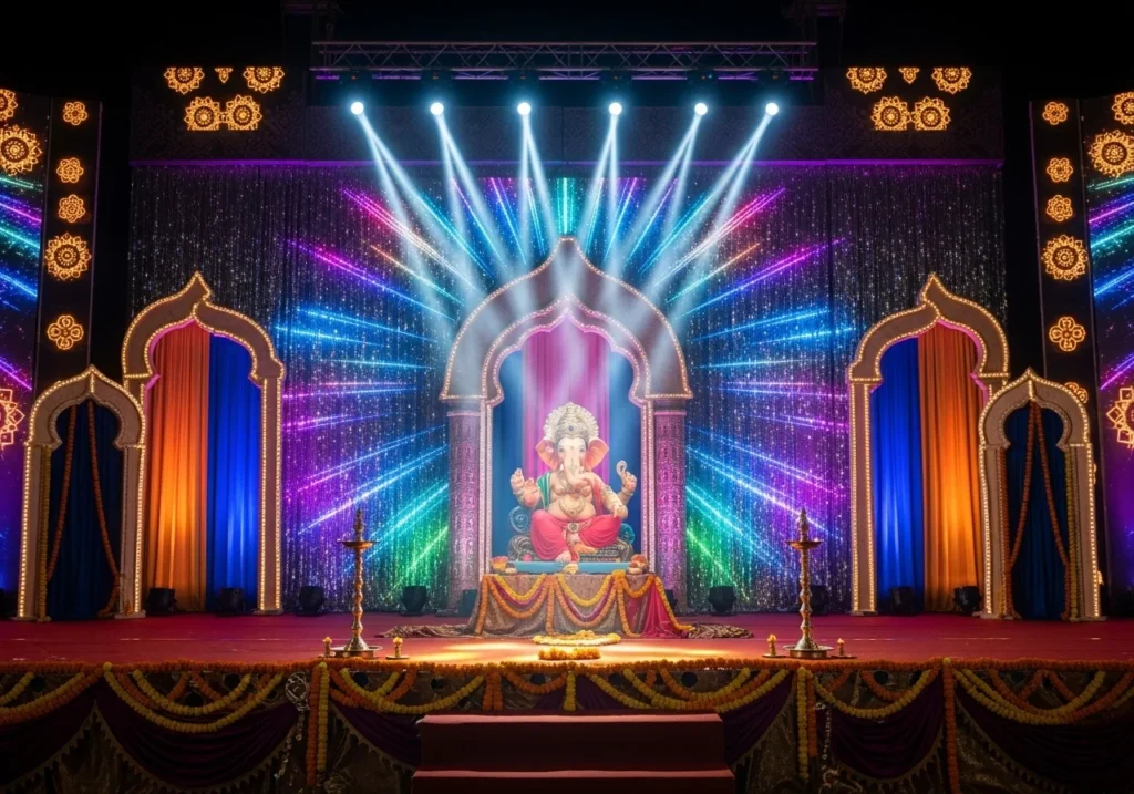 Ganpati Stage Dekoreshan